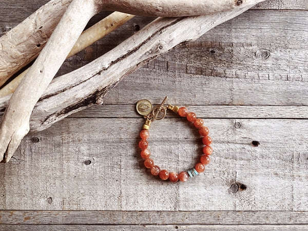 Personal Power Sunstone Bracelet