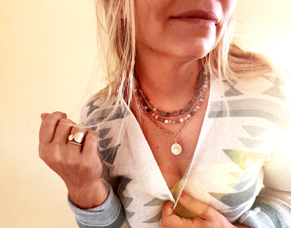 Third Eye Amulet Statement Necklace