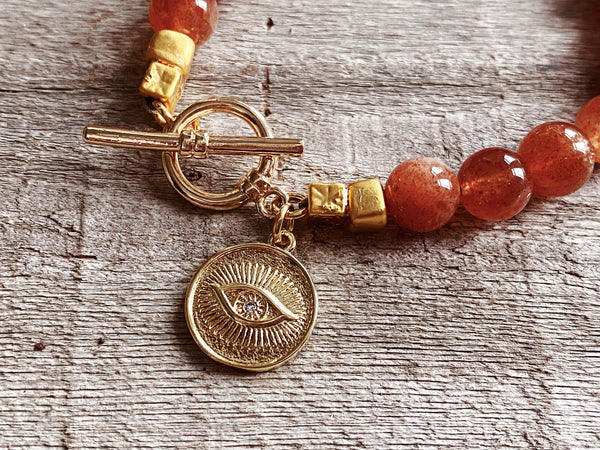 Personal Power Sunstone Bracelet