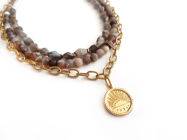 Third Eye Amulet Statement Necklace