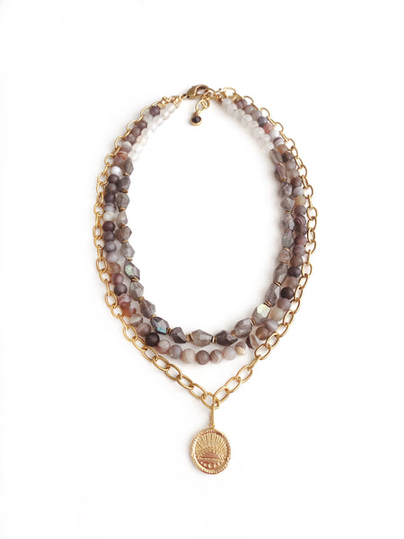 Third Eye Amulet Statement Necklace