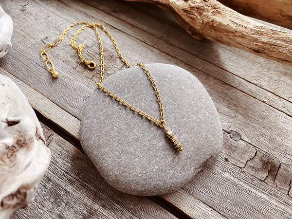 Boheme Brass Stack Necklace