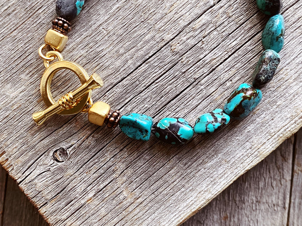 Saravia Turquoise Bracelet