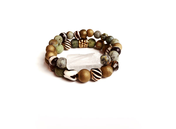 Bracelet Set: Forest Floor