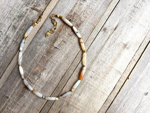 Lamina Agate Necklace