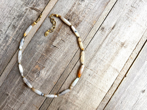 Lamina Agate Necklace