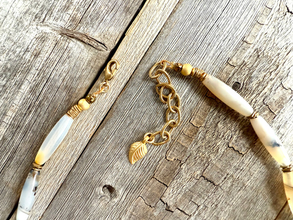 Lamina Agate Necklace