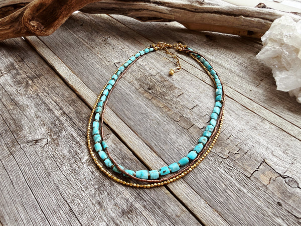 Tha-Anne Tri-Layer Necklace