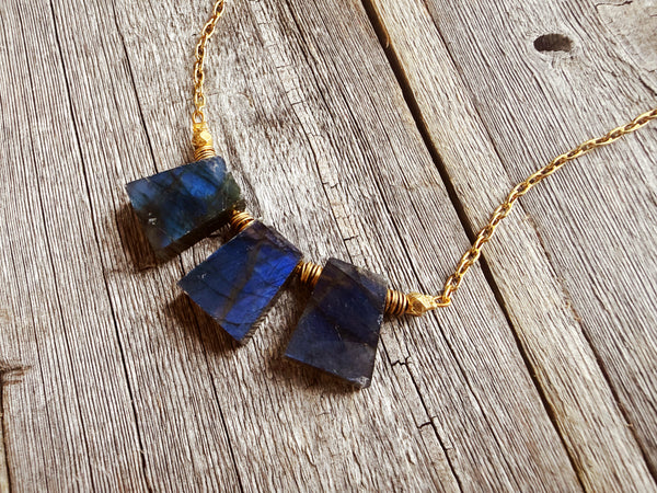 Moonshadow Labradorite Necklace