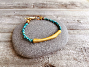 Caspian Turquoise Bracelet