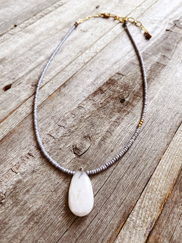 Dendric Opal Necklace