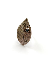 WYLD Leaf Ring (Silver)